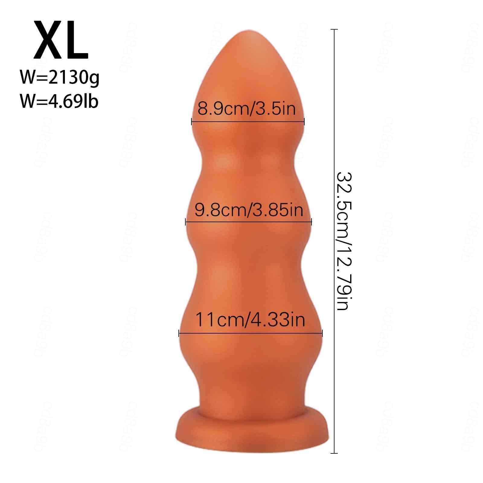 Plug Anale-dilatatore Uomo Xl Dilatatore Ano Per Donna Grande,XL | Plug Anale-dilatatore Donna Grande Xxl Ano Uomo Xxxl Estremo Anal Butt Anali Buttplug Dilatatori Plg Silicone Ventosa,XL