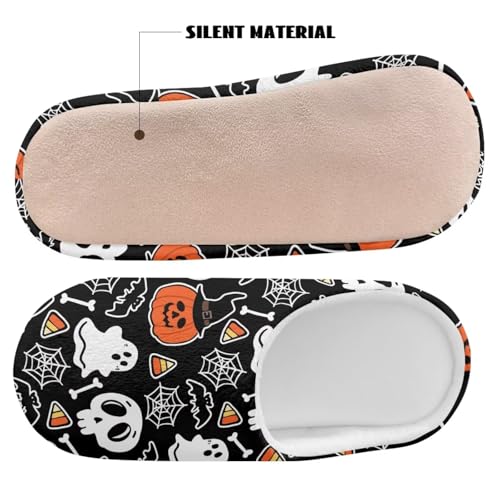 Christmas Slippers for Women Warm Bedroom Slippers Women Non Slip House Shoes4