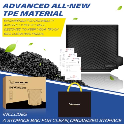 Image of Michelin Vehicle Mats for 2019-2026 BMW X5 Gas & PHEV, 5 Seats, Trunk Mat