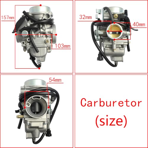 Carburateur haute précision pour XR 250 Tornado mécanique premium 16100-KPE-931 - 2
