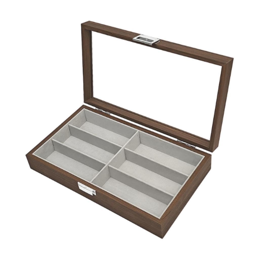 6 Grids Sunglasses Display Storage Box Wood Home Gadget Drawer Health & Beauty | Vision Care | Eyeglass Cases-image-45