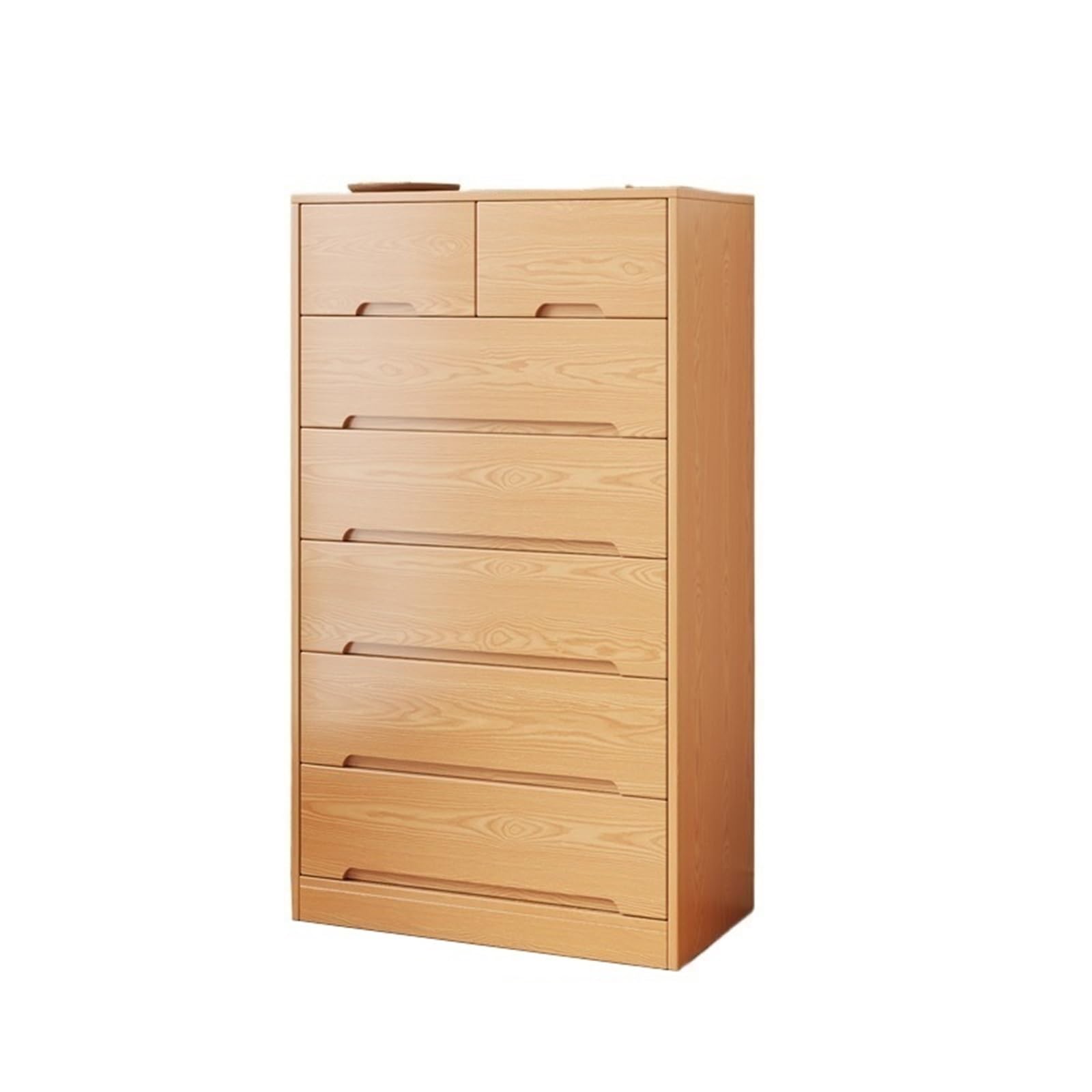 Dh2yjnbf3 Bedroom Dresser For Bedroom Multi-layer Wooden Top Chest Of Drawers With 7 For, Hallway Storage Organizer(Medium)