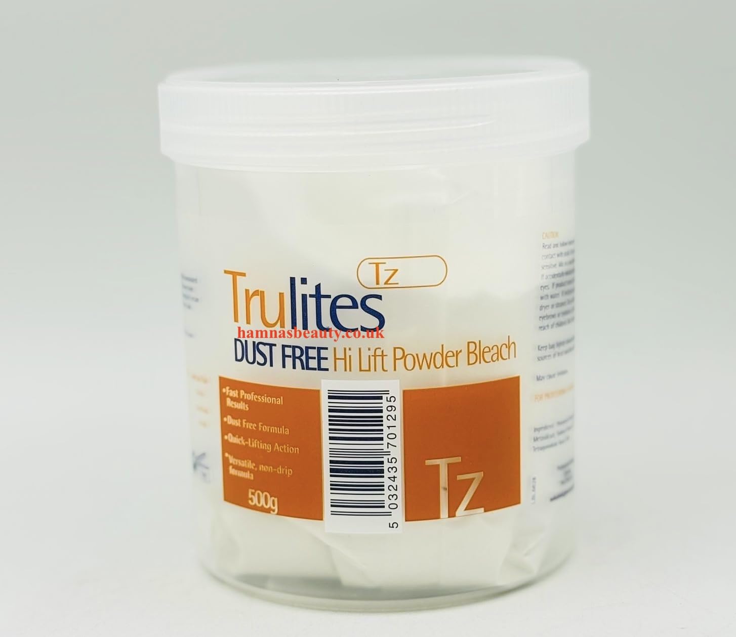 Trulites Dust Free Hi-Lift Powder Bleach 500g