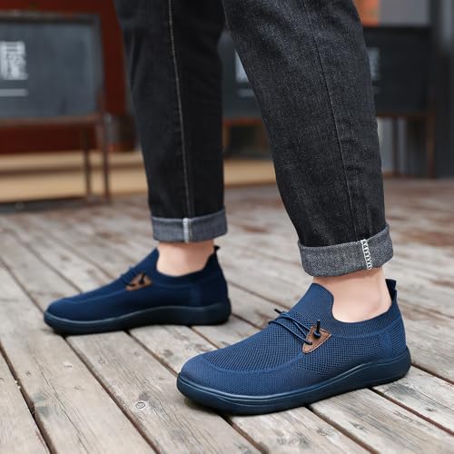 Image of EGMPDA Mens Slip on Loafers Boat Shoes Non Slip Walking Sports Shoes Driving Shoes Casual Office Shoes Gym Lightweight Comfortable Shoes