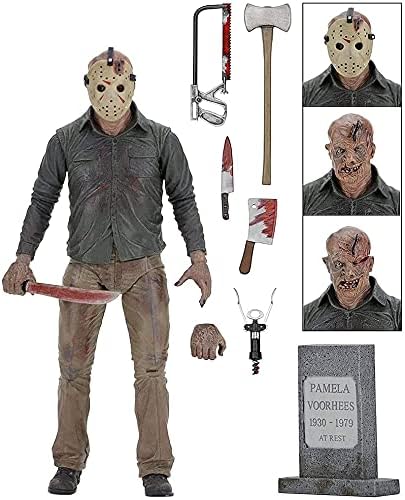 MDDCF Jason Voorhees (Friday The 13th Part 4) 1/4 Scale 7 Inch Freddy vs Action Figure Toy Gift