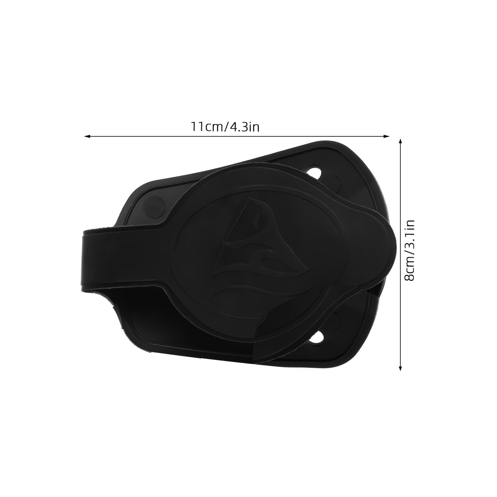 Healifty Tapas de Goma Antideslizantes Kit de 2 Accesorio Estable Montaje Empotrado para Soporte de Caña de Pescar para Cubierta de Barco en Pesca