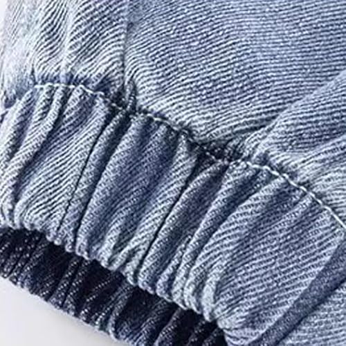 Boys Wide Leg Jeans Casual Trousers Loose Fit Denim Streetwear Pants for Boys2