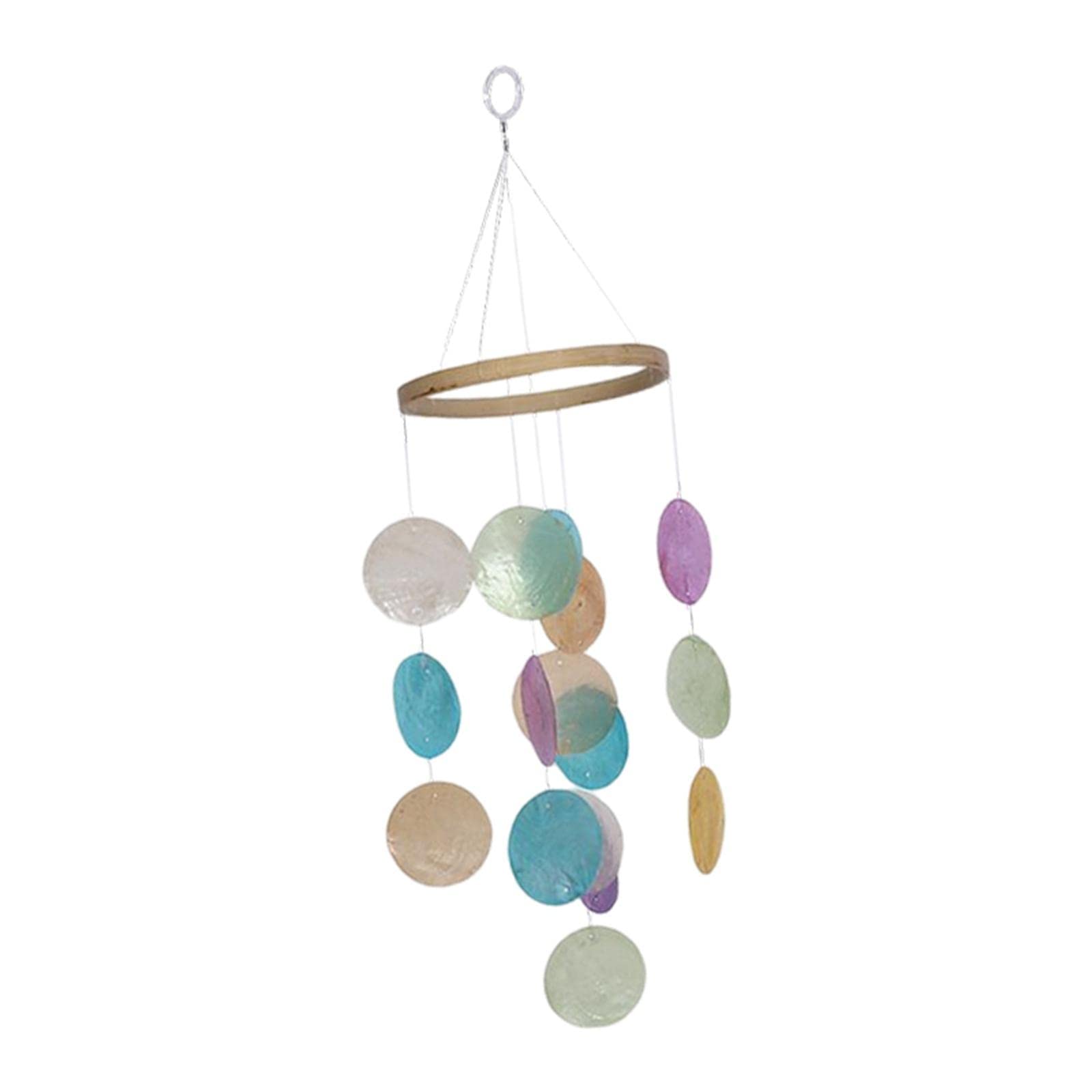 CLUB BOLLYWOOD® Shell Wind Chimes Hanging Decor Windchimes for Garden Decoration Colorful|Home & Garden | Home D?©cor | Other Home D?©cor|1 Piece Shell Wind Chimes-image-21