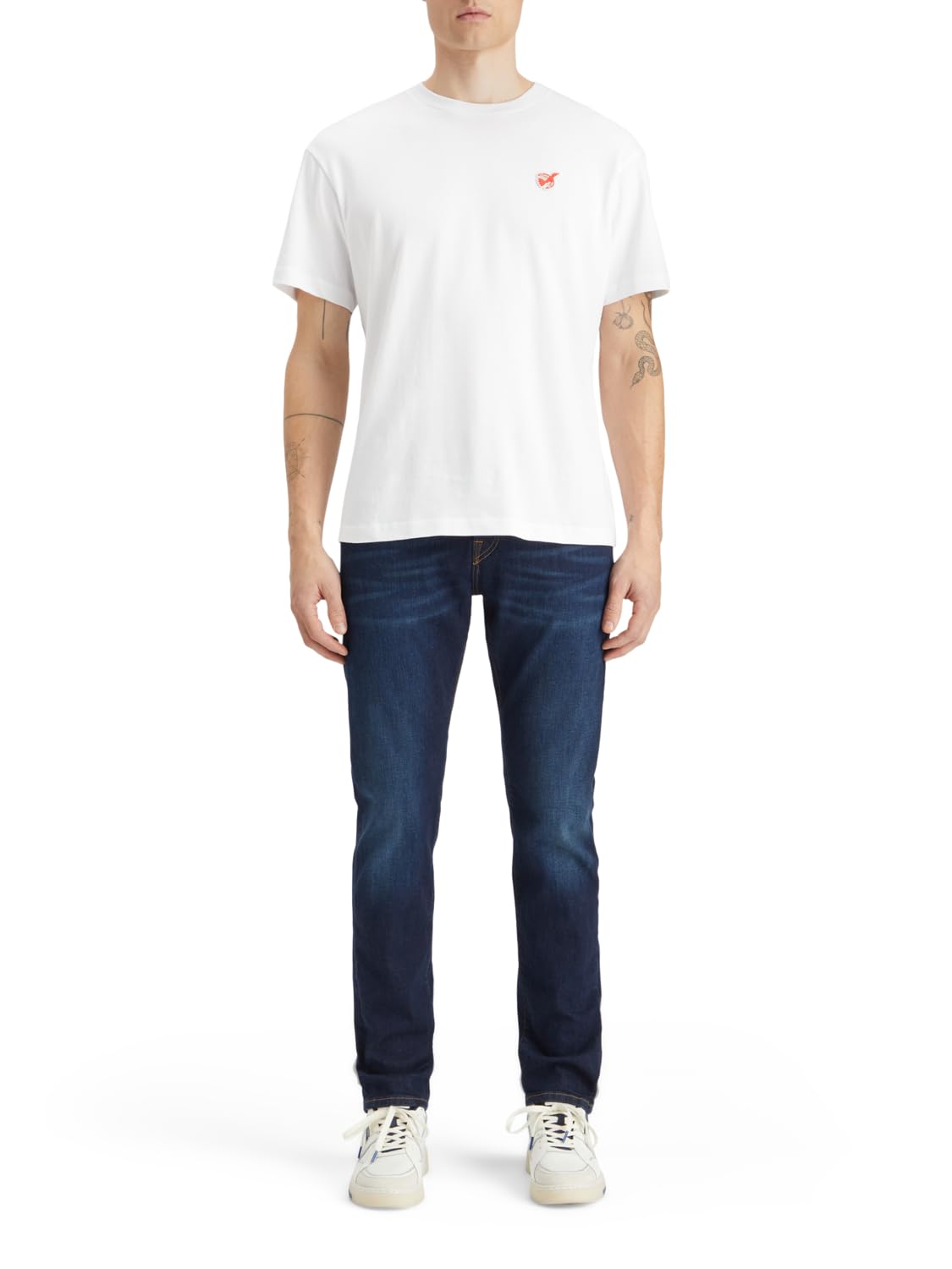 Scotch & Soda Herren Core Ralston Regular Slim Beaten Blue Jeans, Beaten Blue, 32W / 34L EU