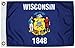 Taylor Made Flag 93135, Wisconsin