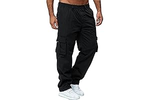 Black Cargo Pants for Men – The Pinnacle of Rugged and Versatile Style