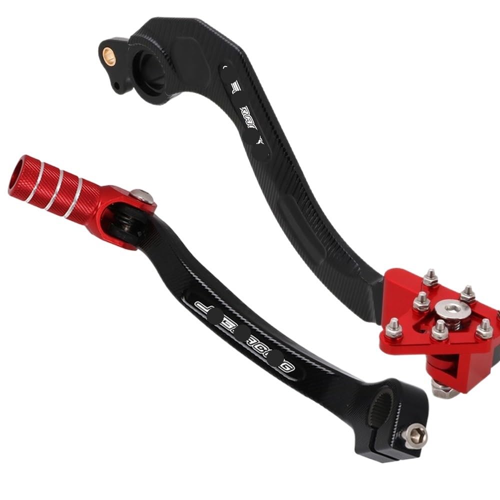 CWDQYNLG Kick Start Crank Motocycle Foldbale Gear Shift Lever Shifter Pedal Brake for CRF450R CRF250R 450RX 250RX