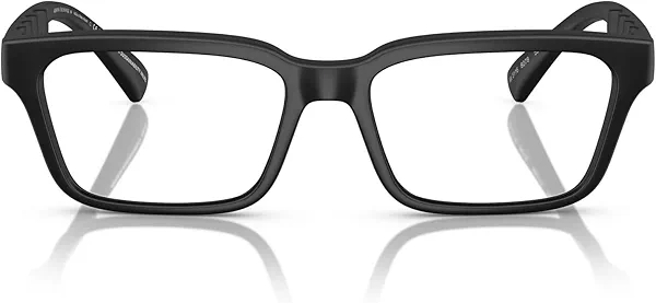 Armani Exchange A|X AX3116 Prescription Eyewear Frames, Matte Black/Demo Lens, 55 mm
