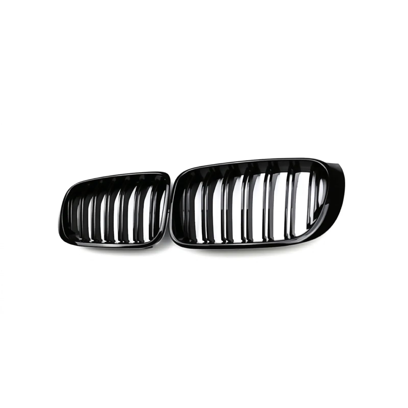 F25 F26 Griglia Anteriore per BMW X Serie X3 X4 F25 F26 2014 2015 2016 2017 2018 Griglia a Doppia Lamella in ABS Nero Lucido Griglie radiatore (For X3 X4 F25 F26 2014-2018)