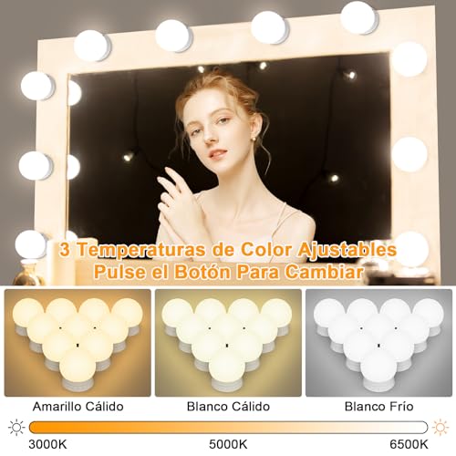 Comparativas de Espejo luces tocador que puedes comprar esta semana. 9 Imagen adicional
