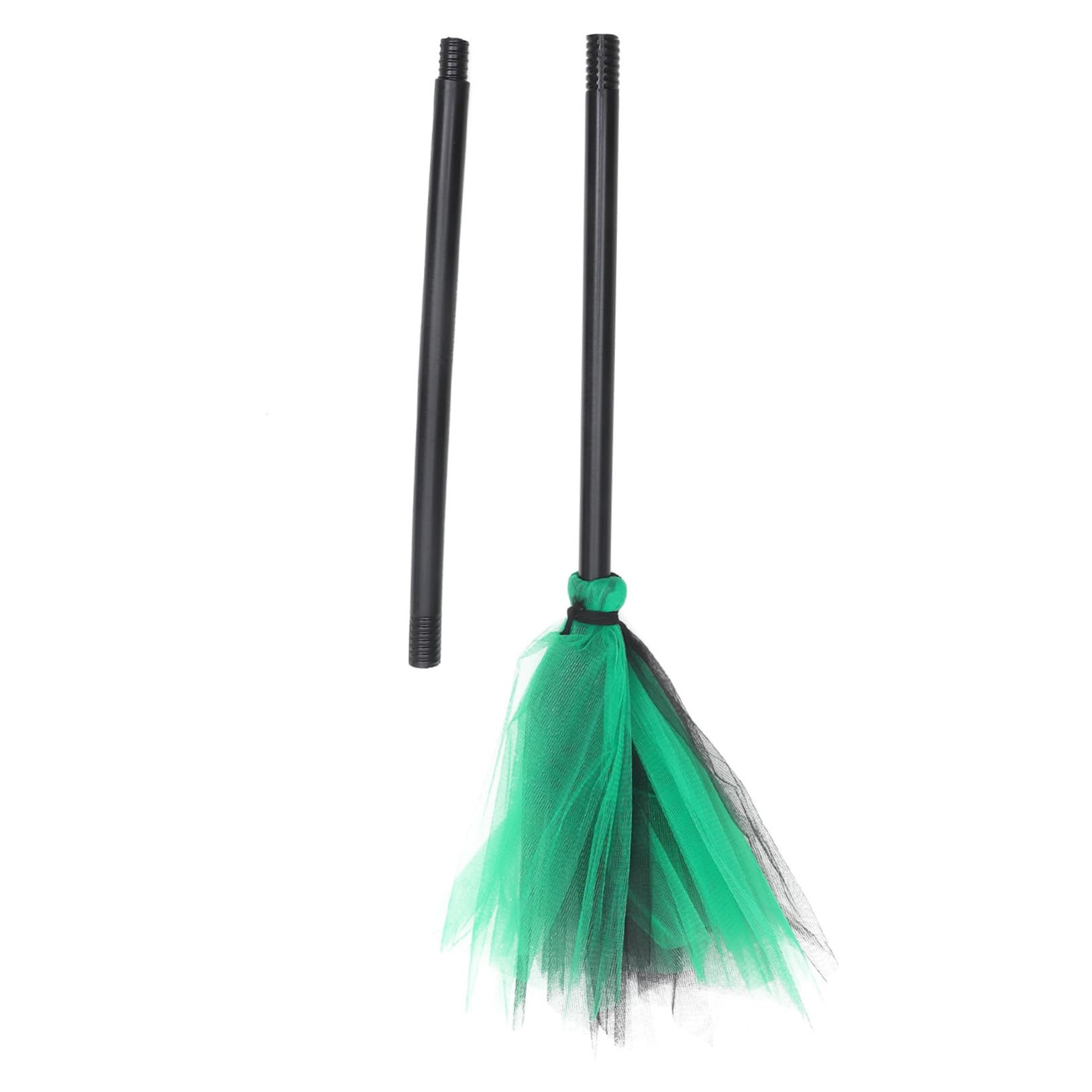 CIYODO Halloween Decorations Brooms Witch Broom Prop Lightweight Plastic Unique Design for Role-playing Events