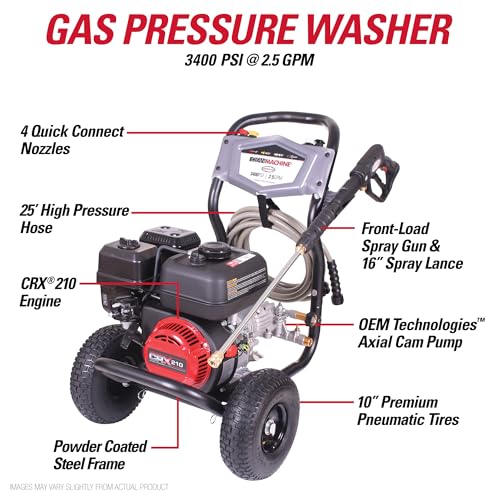 Simpson Clean Machine CM61083 3400 PSI