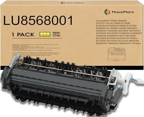 Unité de fusion MasaiMara LU8568001 résout le toner qui s'efface