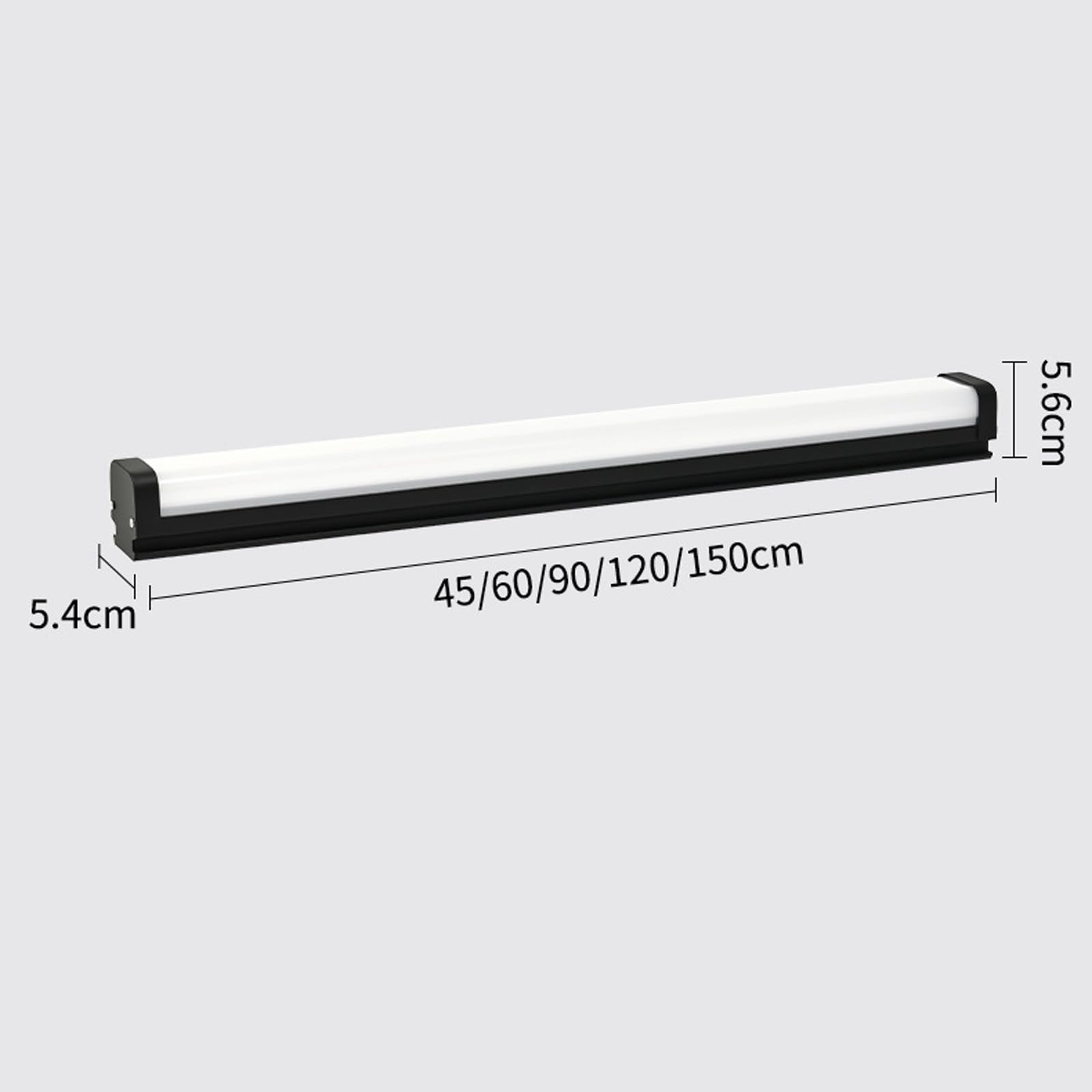 Applique Murale d'extérieur à LED IP65 étanche pour Villa, Design à Longue Bande, luminaire décoratif de Jardin, extérieur/intérieur, en Aluminium, pour Garage, terrasse