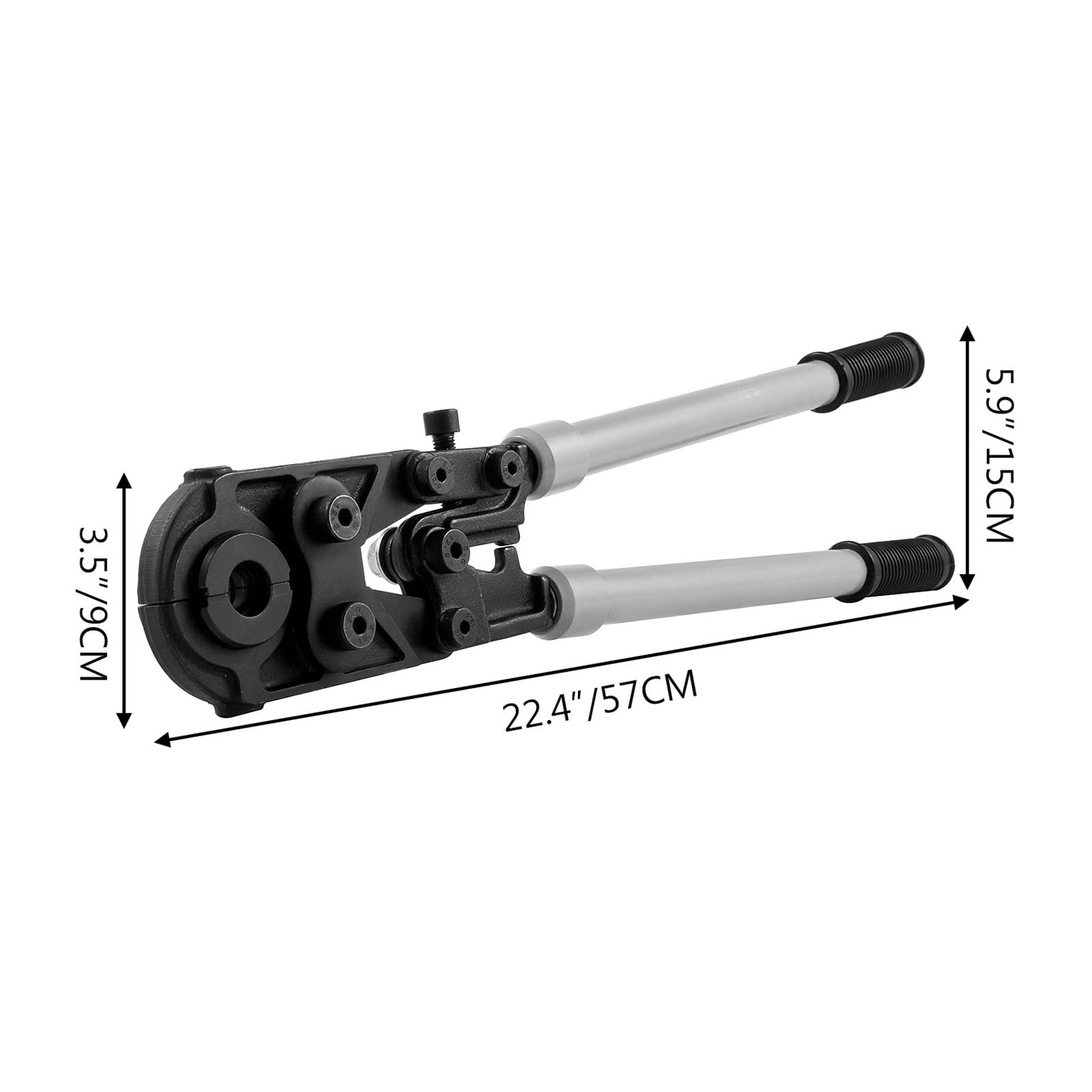 Herramienta de prensado de tuberías de fontanería, alicates de prensado Ajustables Tipo Tijera Manual con mordazas 8 TH/U for Tubo Multicapa PEX PB