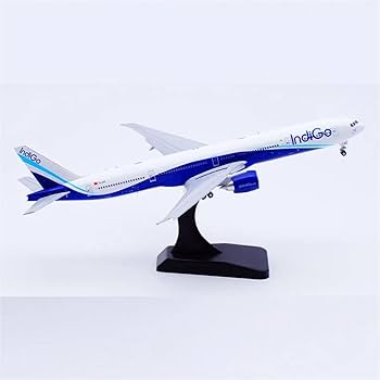 Model Plane Alloy Aircraft 1:400 Scale for Indigo Airlines