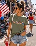 TPBULN 4th of July Dachshund Shirt Patriotic Independence Day Wiener Dog T-Shirt Black