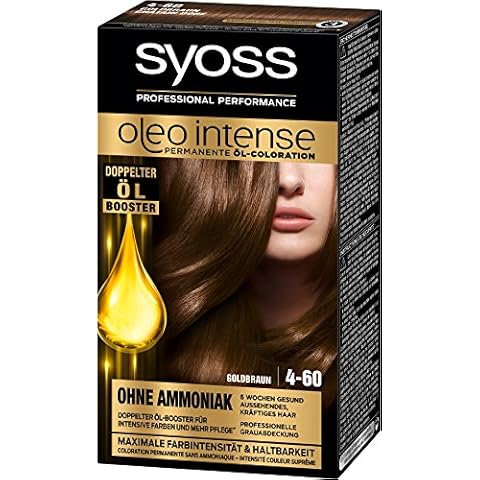 Syoss Oleo Intense Haarfarbe, 4-60 Goldbraun Cover