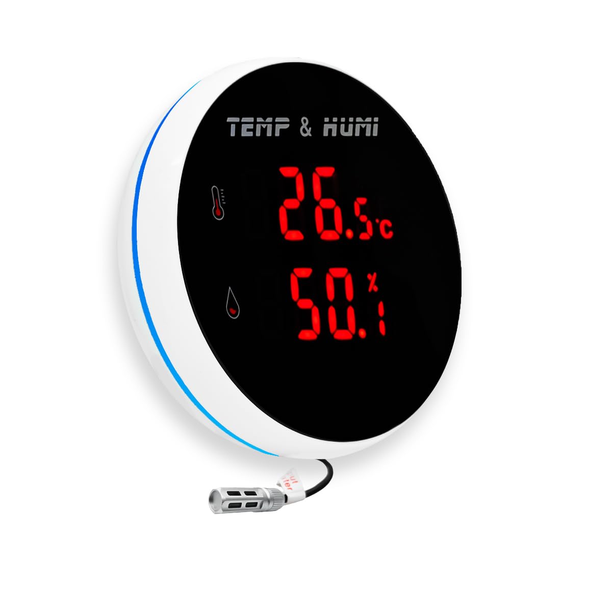amiciSense Smart Atmospheric Monitoring Device, Real-Time Temperature and Humidity Tracking with App Integration, Dual Power, In-Built Alarm, Data Export Feature and Home Automation (B0CGN7SB7V) Amazon Price History, Amazon Price Tracker