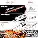 GDEALER DT11 Meat Thermometer Digital Instant Read Thermometer Cooking Candy Food Thermometer with Long Probe Backlight & Calibration Ultra Fast for Kitchen BBQ Grill Smoker Oil Fry Temperature