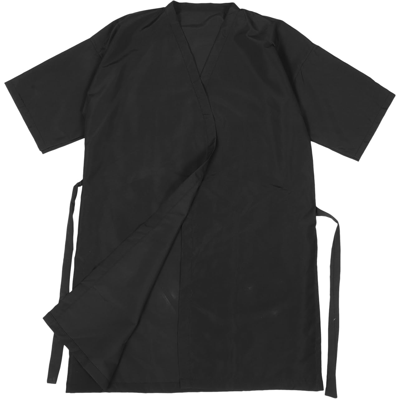 Ipetboom Hairdressing Salon Client Gown: Kimono Style Cape for Hair Cutting Pet Grooming Barber Robes Smocks with Adjustable Waist Tie