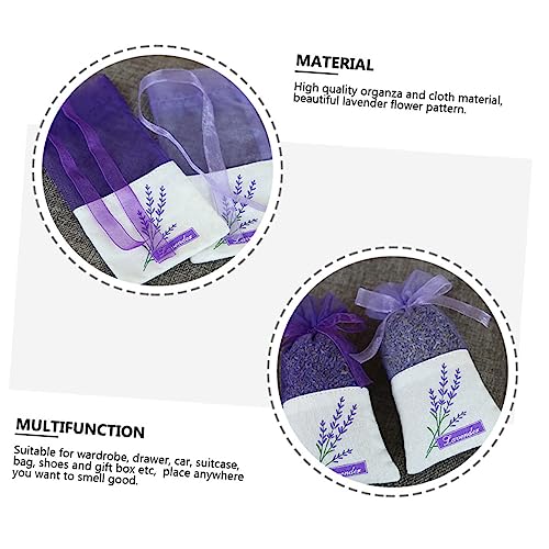 22 bolsas sachet de lavanda hechas a mano miniatura 7