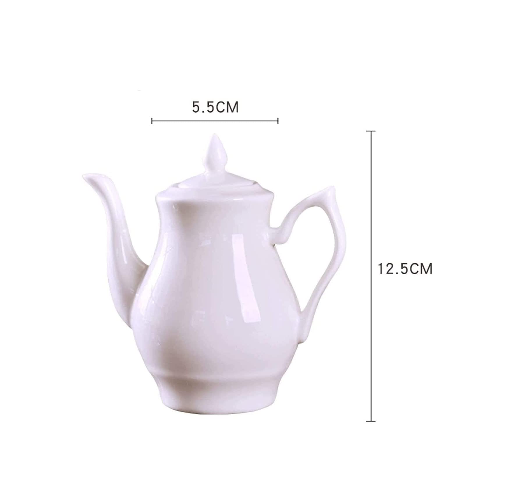 Distributore di Olio e aceto, Bottiglia di Salsa di soia in Ceramica, ampolla per Olio d'oliva/Salsa di soia/aceto, condimento Liquido per la Cucina