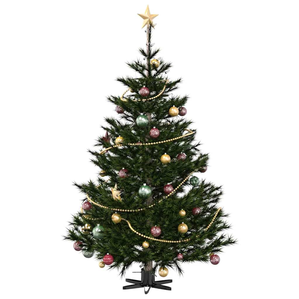 Tomostar Support de Sapin de Noël, Pied de Sapin de Noël Base d'arbre 1.73 Noir 49 x 49 x 15,5 cm Acier