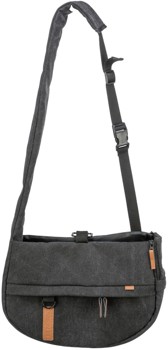 TRIXIE BE Nordic Ingrid - Bolso (35 x 25 x 13 cm), Color Negro