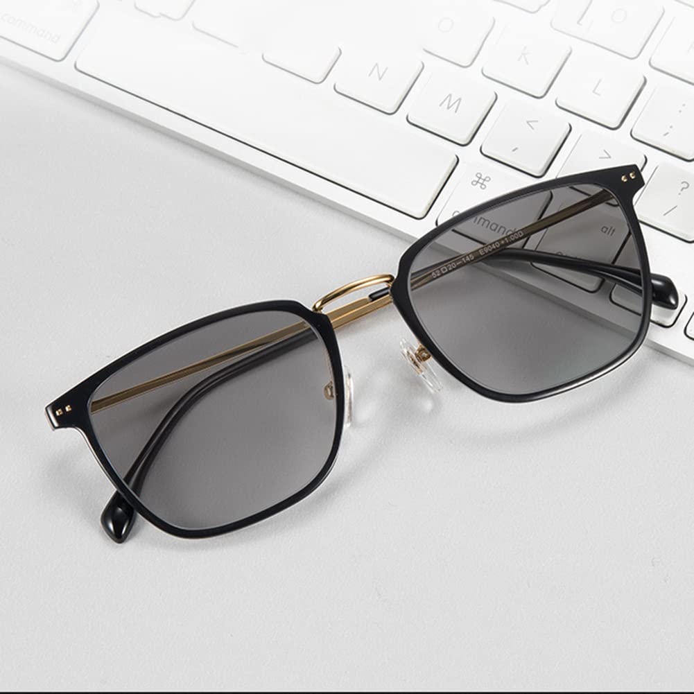TBHOME Progressive Multifokale Lesebrille, Photochrom Im Freien Im Freien, Blue Light Blocking Computer Brille, Flexibel, Leicht, Komfortabel/2
