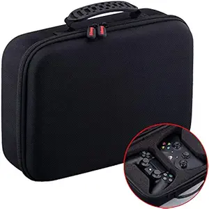 YoRHa Dust & Water Proof Universal Travel Carrying Hard Case for Dual Any Regular Sized Controller e.g. PS4 Xbox One, Switch Pro, Stadia etc.