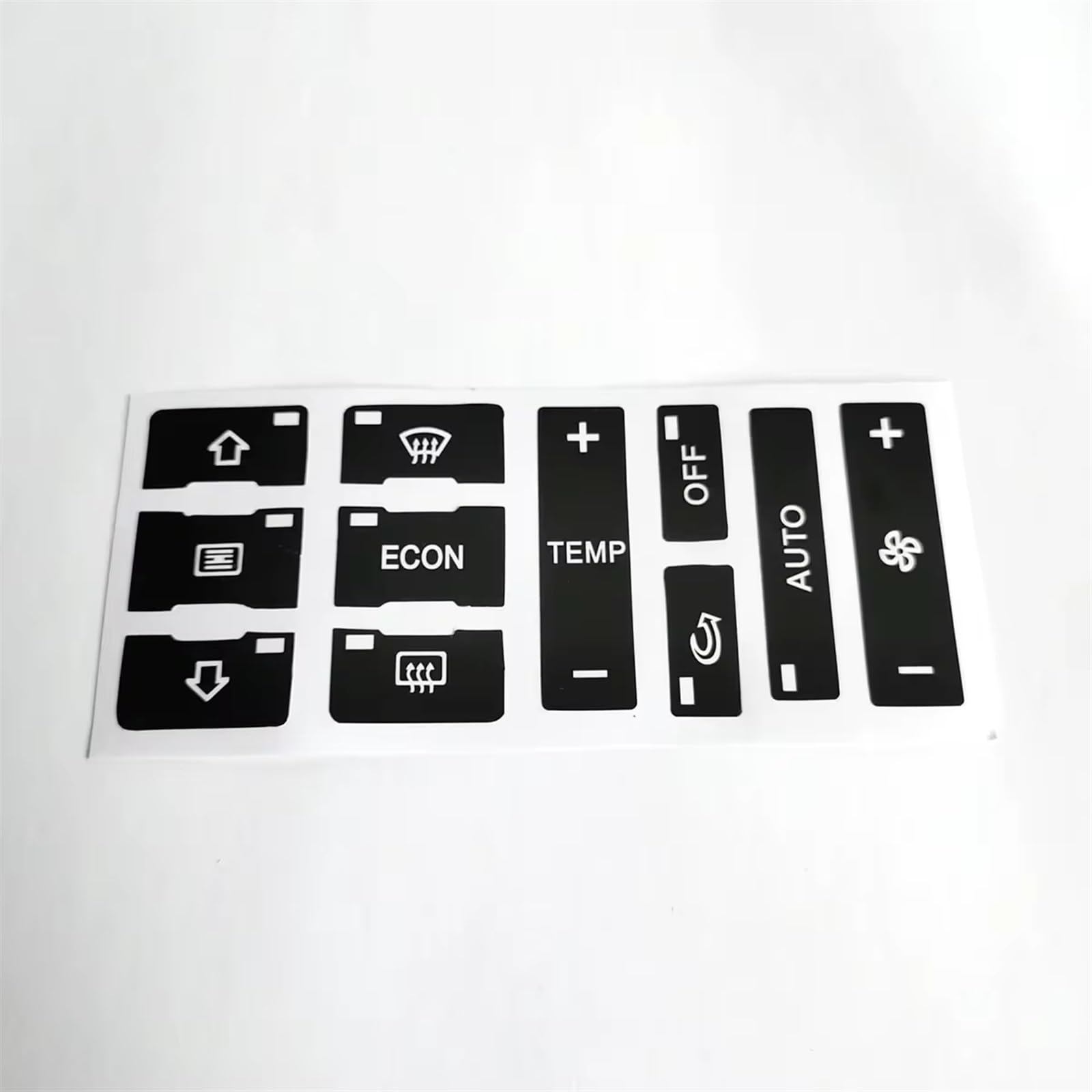 Dash Button Sticker Compatible with for A2 A3 8L Button Repair Kit Fix Car Stickers Air Condition Control Switch Sticker