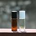 LNYMZD 2Pcs Brown 30ml Glass Essential Oil Roller Bottles Refillable Roll on Bottles Empty Deodorant Bottle Containers Rollerball Bottles Beauty and Personal Care Tools for Fragrance Cosmetics