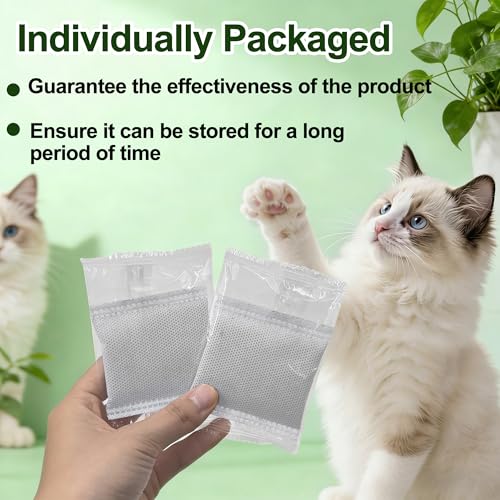 Image of NewKe 12Pcs Activated Carbon Odor Remover Refills for Hooded Cat Litter Box | Activated Charcoal Filters Replacement, Odor Eliminator for Automatic Litter Box, Filters for Pet Odor, Keep Home Fresh