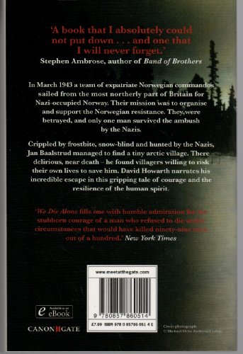 We Die Alone 0857860518 Book Cover