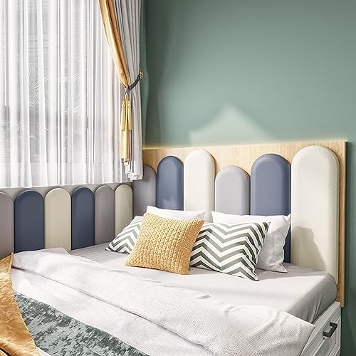 Paneles de pared 3d impermeables autoadhesivos para el cuarto infantil de juego 6