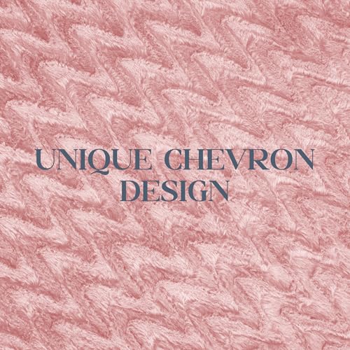 Image of Hobestluk Bean Bag Chairs 6FT Beanbag Chair with Filler Adult Bean Bags with Removable Cover, Giant Bean Bag Chairs for Aduts (Chevron Pink)