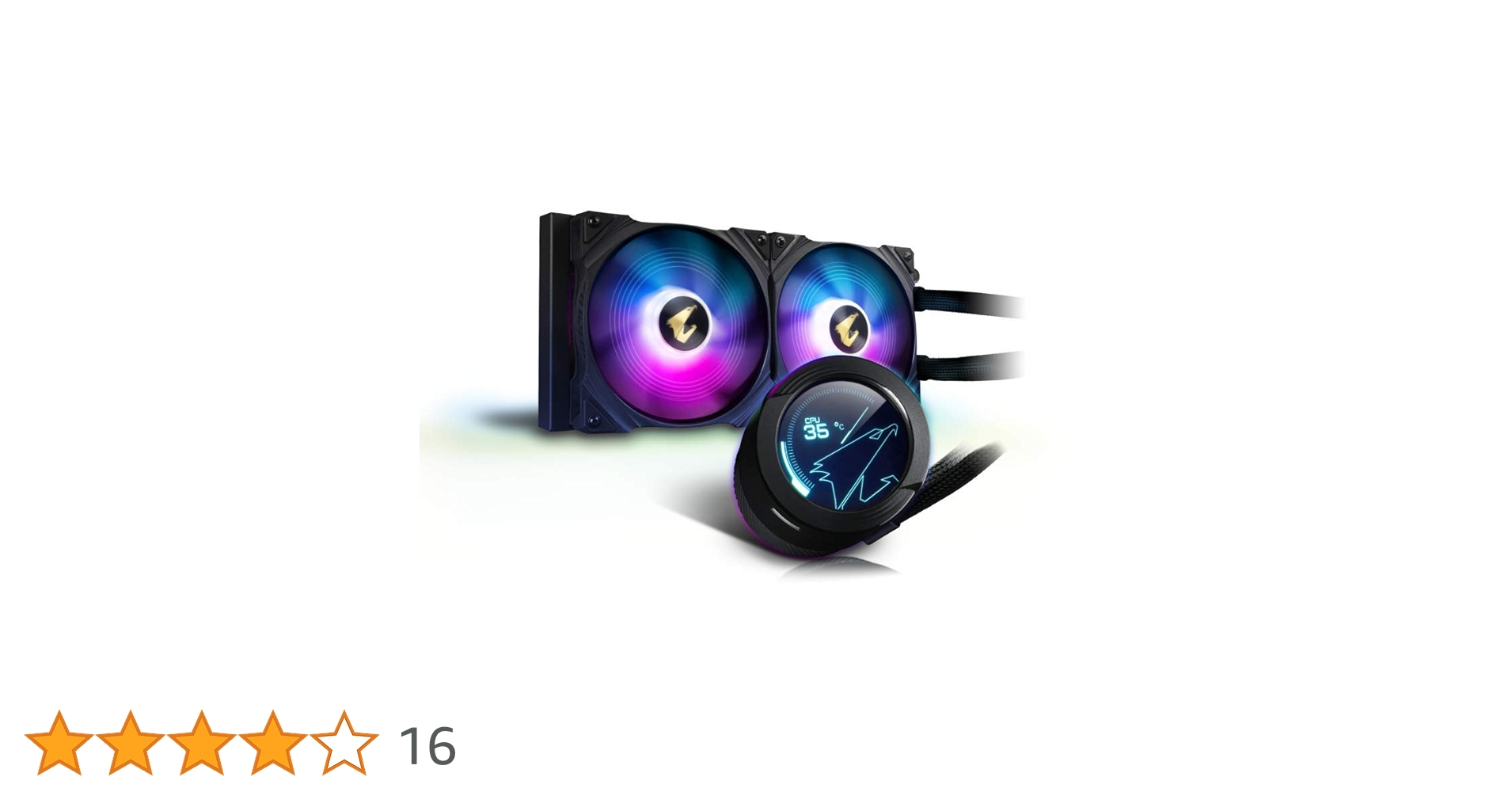 Amazon | GIGABYTE AORUS 簡易水冷 CPUクーラー AORUS WATERFORCE X