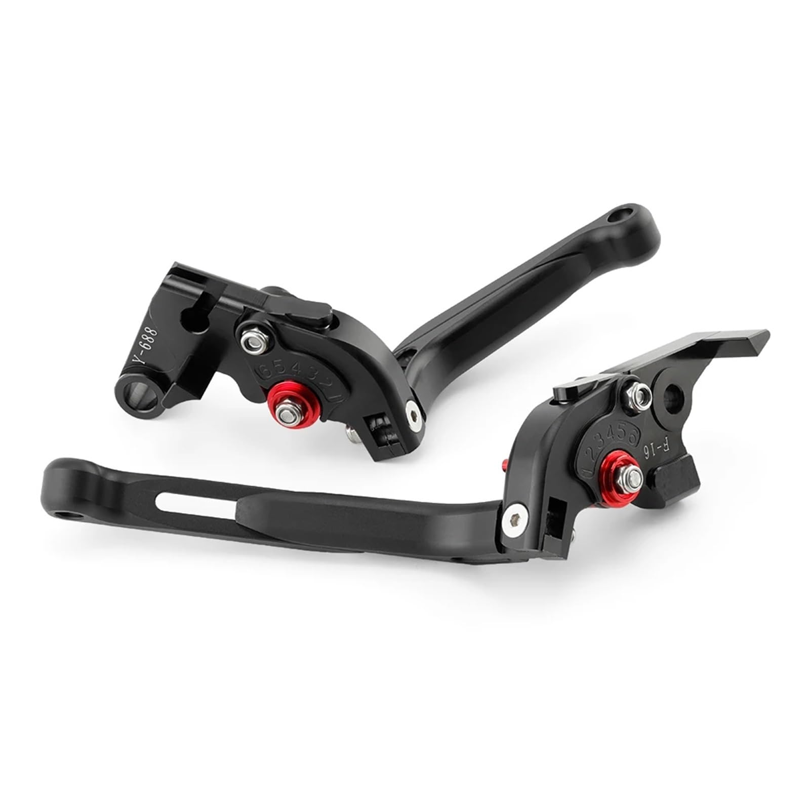 Tingyus Black Motorbike Brake Lever For Xl750 For Transalp 750 For Cb750 2023-2025 Folding Adjustable Handle Levers Foldable Extendable Brake Clutch Lever(Black)