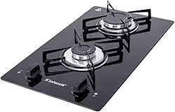 FOGAO COOKTOP 2Q PRETO SEMPLICE SAFANELLI