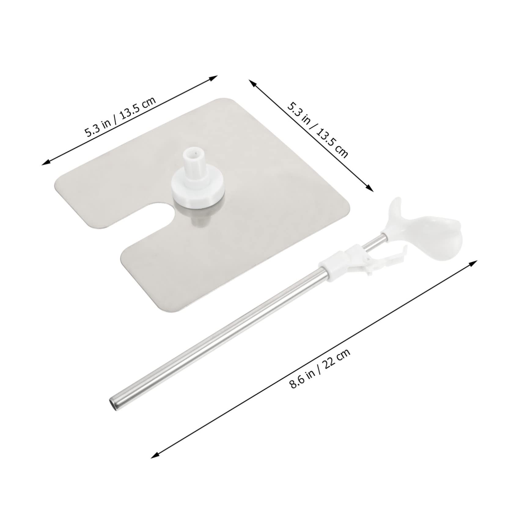 Toyvian Adjustable Doll Stand Display Holder for Dolls Storage for Showcasing Homes Rooms and Stores present for Games