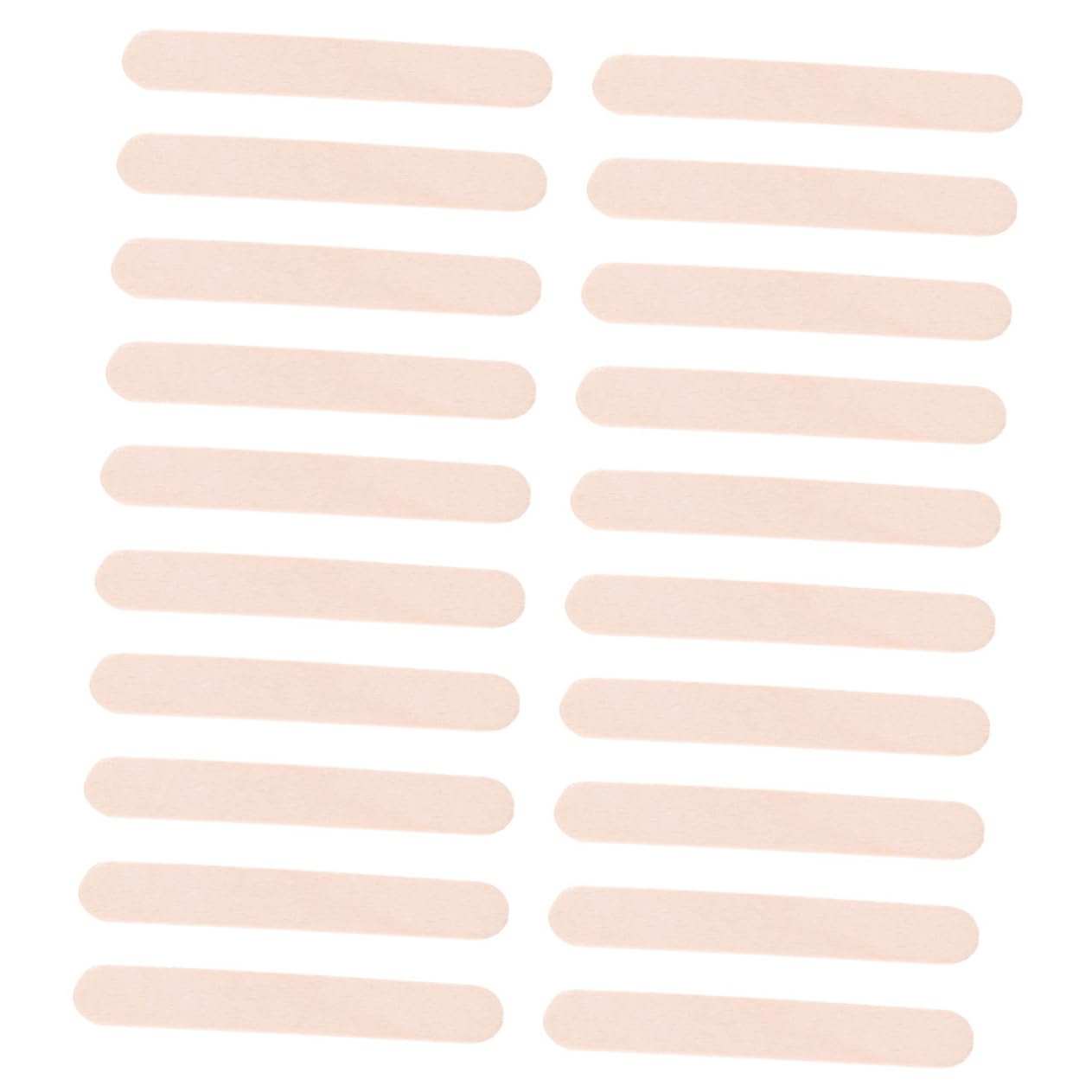 JEWEDECO Mini Waxing Kit 200pcs Wax Sticks Smooth Surface Hair Removal Spatula Disposables for Household