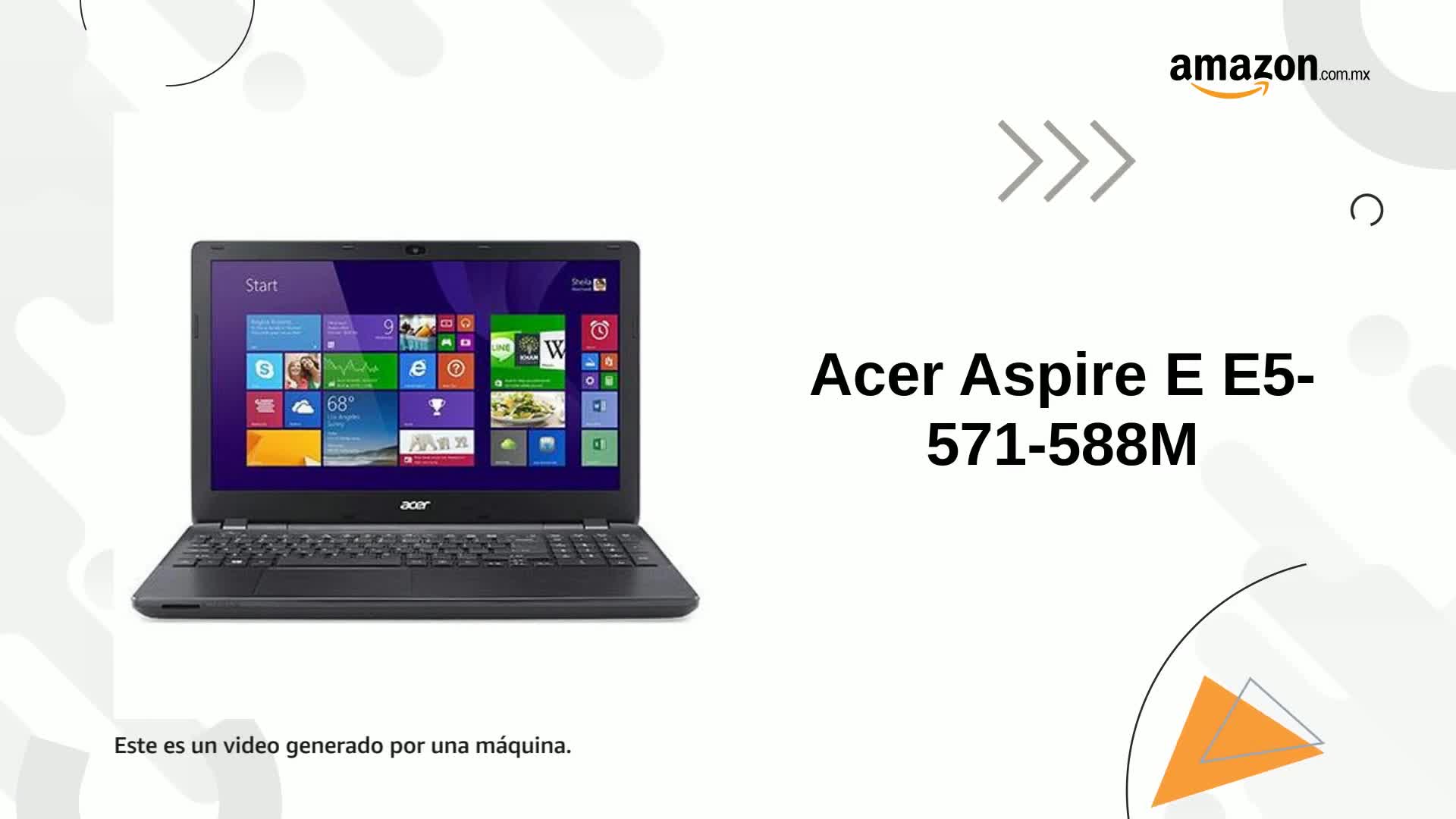 Acer Aspire E E5-571-588M Negro Portátil 39.6 cm (15.6