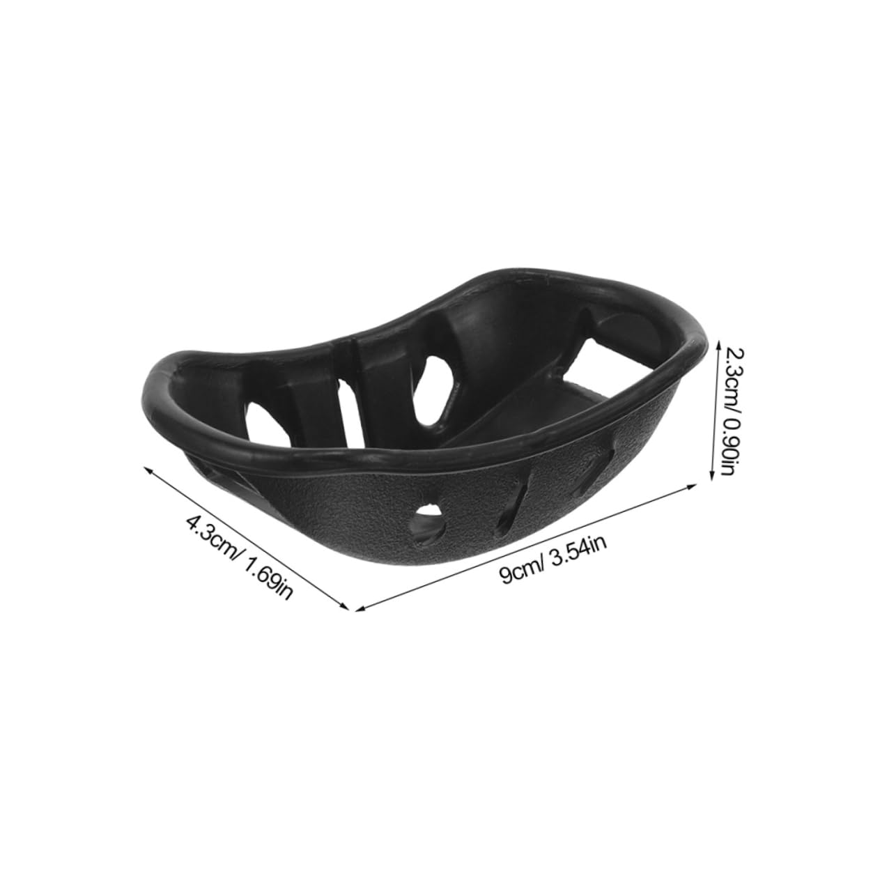 WOONEKY 6pcs Helmet Chin Guards Durable Protective Cushions for Motorcycles Electric Bikes Skating Comfortable Padding Modern Design for Enhanced Safety and Style