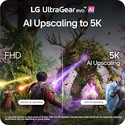 Image of LG 27GM950B-B 27-inch Ultragear evo 5K (5120 x 2880) IPS Mini-LED Gaming Monitor, 165Hz, 1ms, NVIDIA G-Sync, AMD FreeSync Premium, DisplayHDR1000, HDMI, DP, USB-C, Tilt /Height /Swivel /Pivot Stand